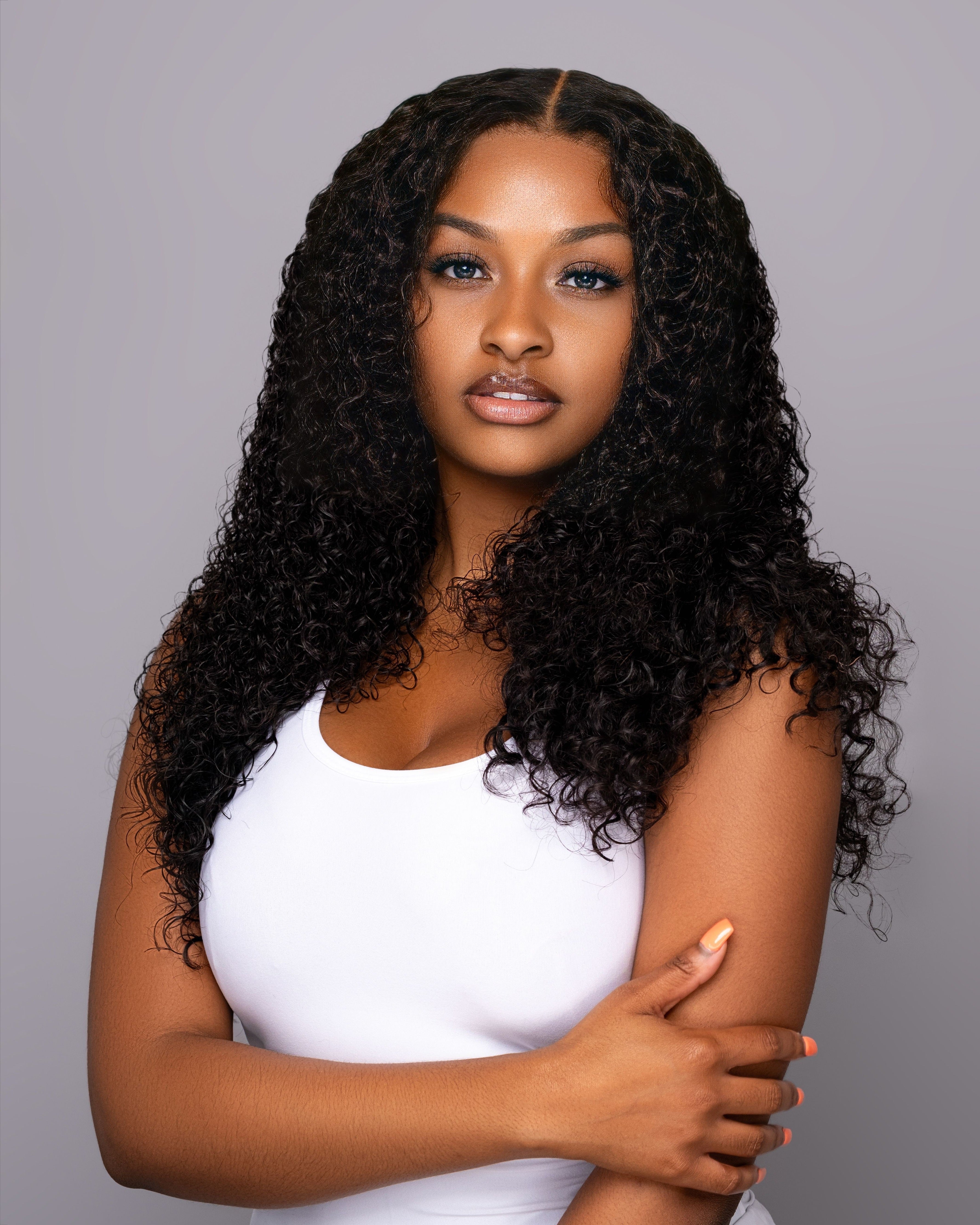 Raw Indian Frontal Wig - DEEP CURLY