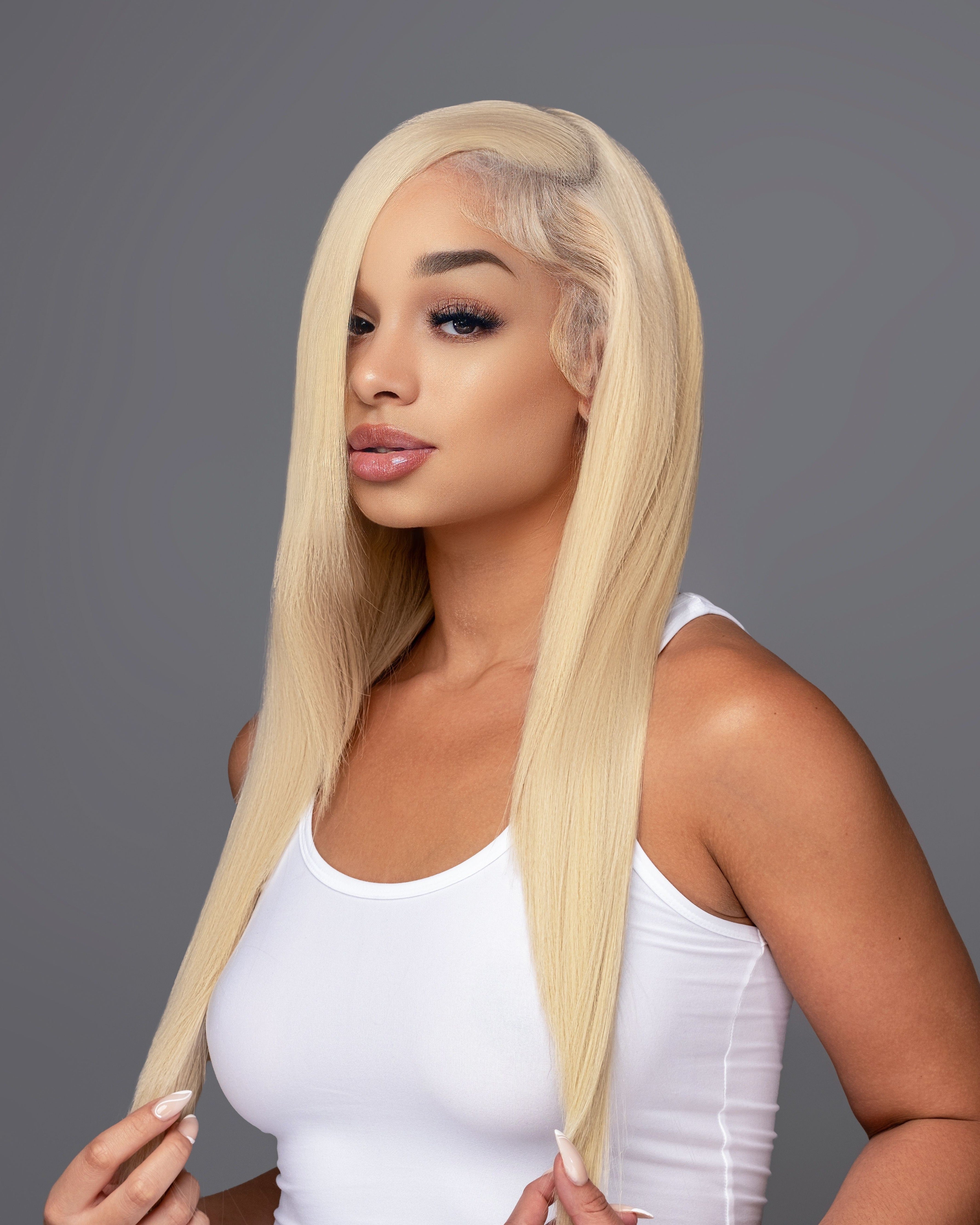 Raw Indian Blonde Wig - STRAIGHT