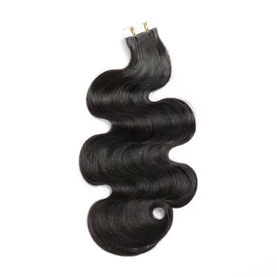 RAW INDIAN BODY WAVE - Tape-In Extensions